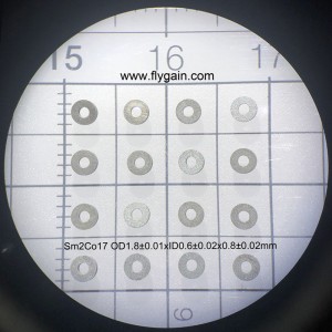 2019 الصين الصانع مايكرو الدقة الصغيرة سمكو خاتم المغناطيس