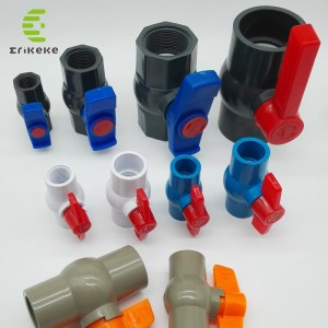 صمام الكرة PVC-U لمياه الشرب