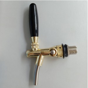 قابل للتعديل التحكم في التدفق G5 / 8 عرقوب البيرة الصنبور لشريط