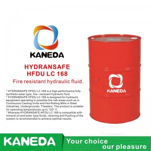 KANEDA HYDRANSAFE HFDU LC 168 السائل الهيدروليكي المقاوم للحريق.