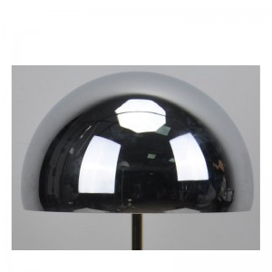 مصباح طاولة LED مع قاعدة رخامية بيضاء