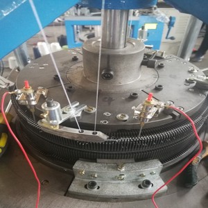 القطن التلقائي آلة كرة السلة الركبة قبعة الحياكة