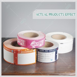 شريط طويل المتانة الصلب شنق العلامة علامات تشبع اللون عالية