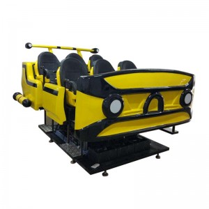 متنزه جديد المعدات 6 dof محاكاة الحركة منصة 9d vr سفينة الفضاء 6 مقاعد 9dvr للأسرة