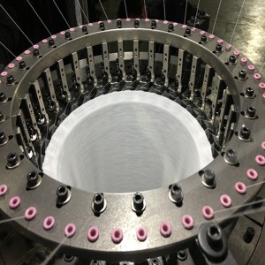 حجم الجسم صغير قطرها آلة الحياكة الدائرية ل باندانا