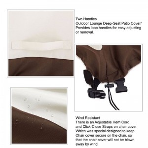 غطاء كرسي في الهواء الطلق