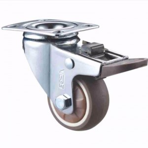 خفيفة الوزن الكروم مطلي شل ، لينة مع نظام الحماية المؤقت عجلة فقي