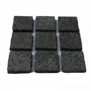 طبيعة البازلت الأسود رصف الحجر