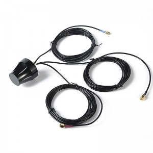 IP67 استخدام في الهواء الطلق برغي جبل GPS جلوناس 4G LTE WIFI كومبو هوائي سقف جبل الهوائي مجتمعة