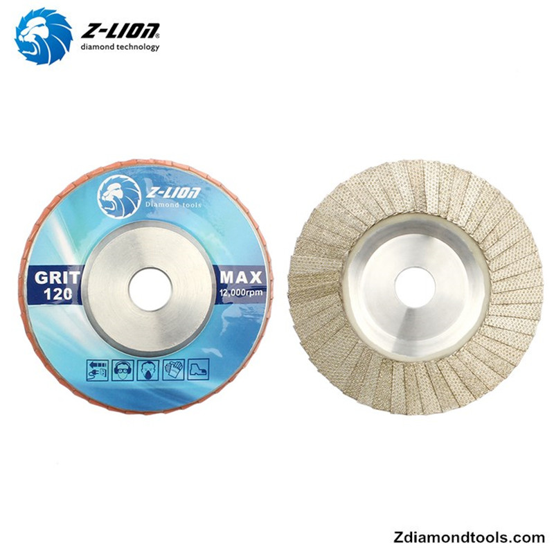 ZL-WMC6402 5 بوصة قرص طحن ملموسة الألومنيوم للحجر
