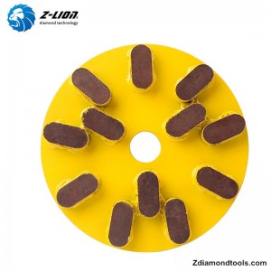 قرص طحن كأس الماس الراتنج راتنج ZL-16MS للرخام ، تلميع الجرانيت