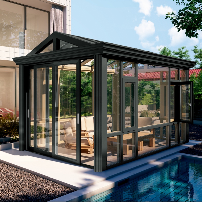 WITOP قائم بذاته وحدات الألومنيوم المحمولة منزل sunroom الجاهزة