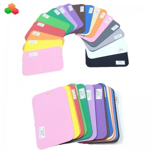 حار بيع عالية الكثافة الملونة 2 ملليمتر 6 ملليمتر 10 ملليمتر شبشب الذاكرة إيفا رغوة ورقة مخصصة حجم ورقة المطاط السلامة للتغليف