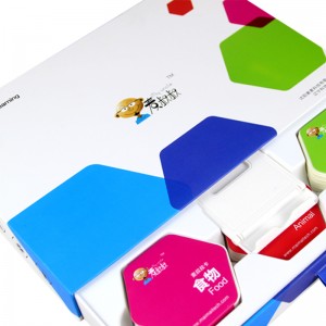 درج نوع الإبداعية هدية مربع مخصص بالإضافة إلى عرض العناصر نفطة