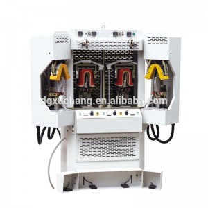 الجلود والأحذية الرياضية الرقعة العليا صنع كيس الهواء كعب backpart كعب صب تشكيل آلة تشكيل