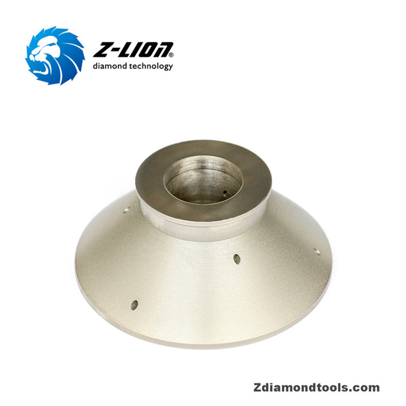 ZL-DCML 4 بوصة Quality Diamond Groove Wheel للحجر والخرسانة والسيراميك