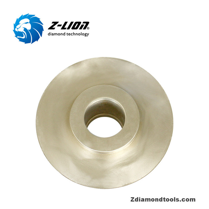 ZL-DCML 4 بوصة Quality Diamond Groove Wheel للحجر والخرسانة والسيراميك