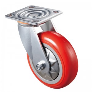 الثقيلة - الإسكان مطلي بالكروم مع red3 TPE عجلة