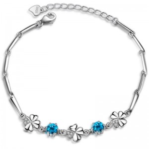 سوار الياقوت المرأة مكعب زركونيا الإسورة