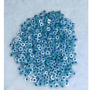 عين الشيطان العين التركية في شكل زهرة