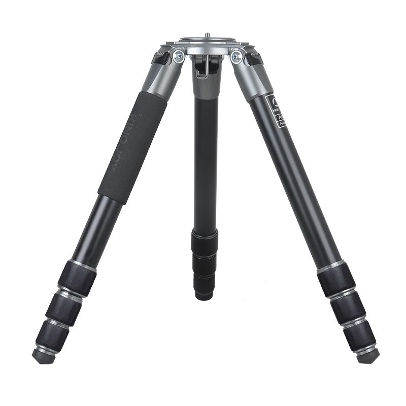 Kingjoy OEM كاميرا فيديو أنبوب كبير AluminiumTripod