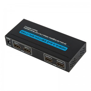 V2.0 HDMI 2x2 التبديل \/ الفاصل دعم 3D الترا HD 4Kx2K @ 60HZ HDCP2.2