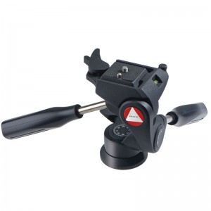 Kingjoy 3-way عموم إمالة الرأس ، عموم إمالة عموم في الهواء الطلق ، رئيس الكاميرا عموم إمالة