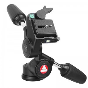 Kingjoy المهنية الفيديو ترايبود الكرة رئيس جبل دعم الثقيلة كاميرا الكرة رئيس KH-6730