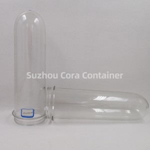 65MM 240G حجم الرقبة 72MM Plasitc الحيوانات الأليفة التشكيل لزيت المشروبات المياه