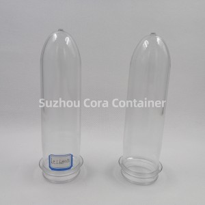 39MM 89G حجم الرقبة 46MM Plasitc الحيوانات الأليفة التشكيل لزيت المشروبات المياه