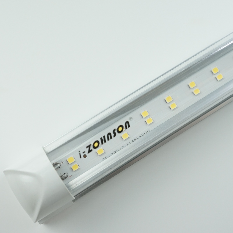 صف مزدوج مسطّح T8 يشعل أنبوب led تركيب