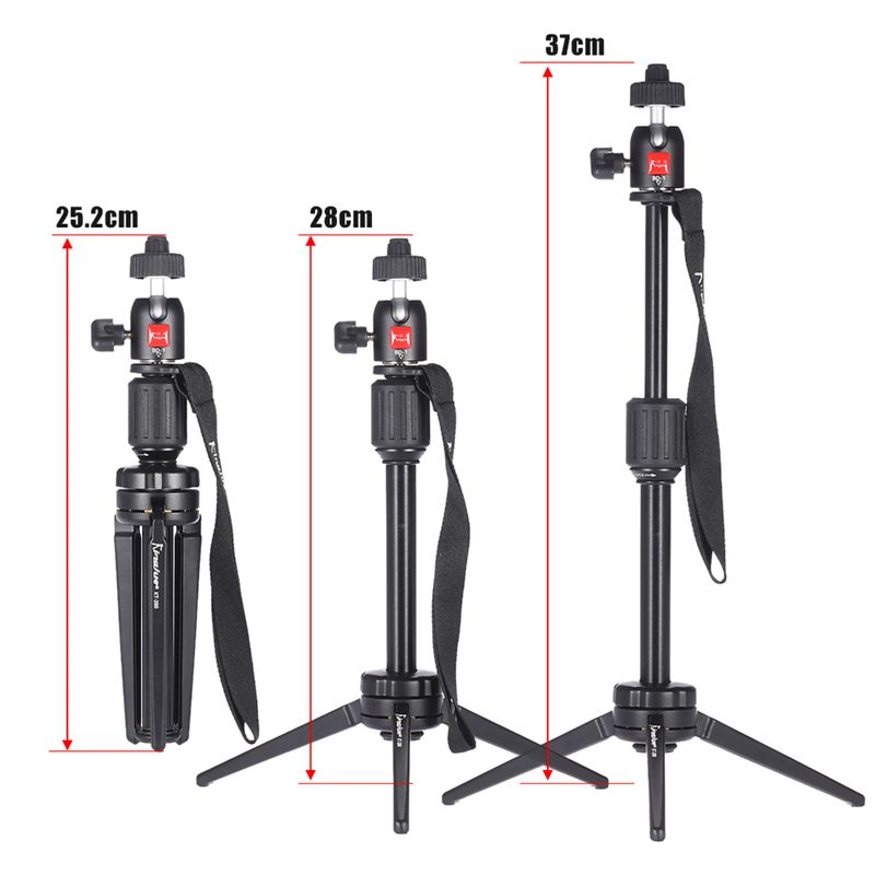 أفضل ترايبود الكاميرا المهنية ، dslr ترايبود ضوء موقف KT-200 + QD-1