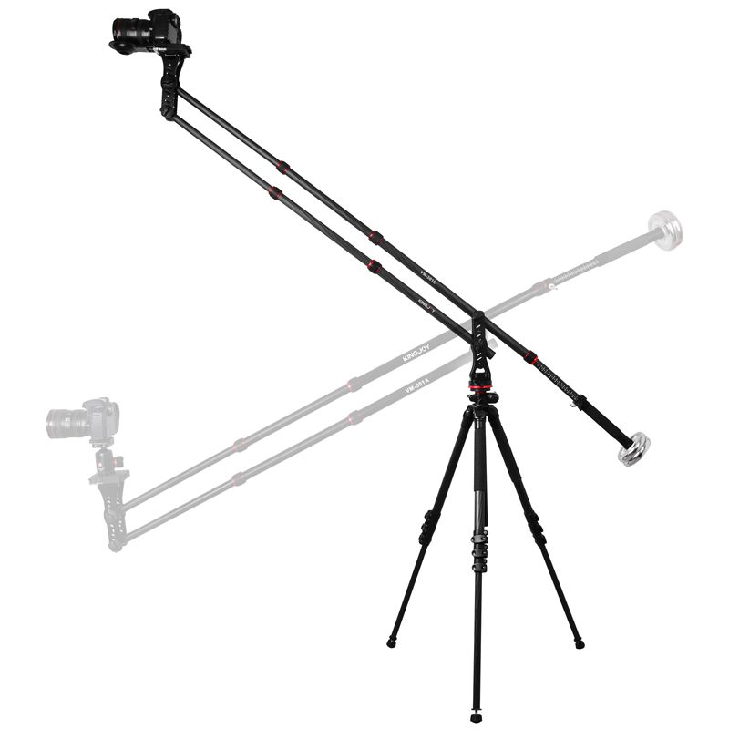 KINGJOY VM-301C جديد MiniJib كرين لكاميرا DSLR