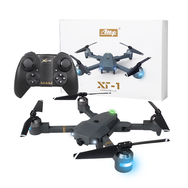 حار xt-1 بدون طيار مع كاميرا واي فاي مصغرة جيب درون الصليب الأحمر للطي أربع طائرات هليكوبتر