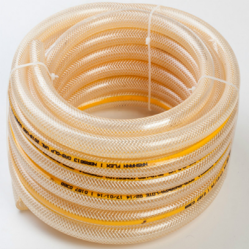 الملونة ذات نوعية جيدة PVC ارتفاع ضغط خرطوم الألياف المقوى