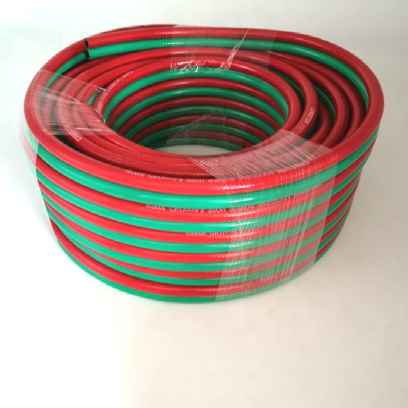 بولي كلوريد الفينيل الأكسجين \/ الأسيتيلين خرطوم \/ خرطوم لحام التوأم المصنوعة في الصين