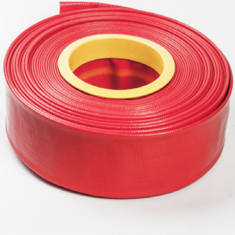 مكافحة الأشعة فوق البنفسجية ارتفاع ضغط كبير الحجم layflat خرطوم تصريف خرطوم الري البلاستيكية المصنوعة في الصين