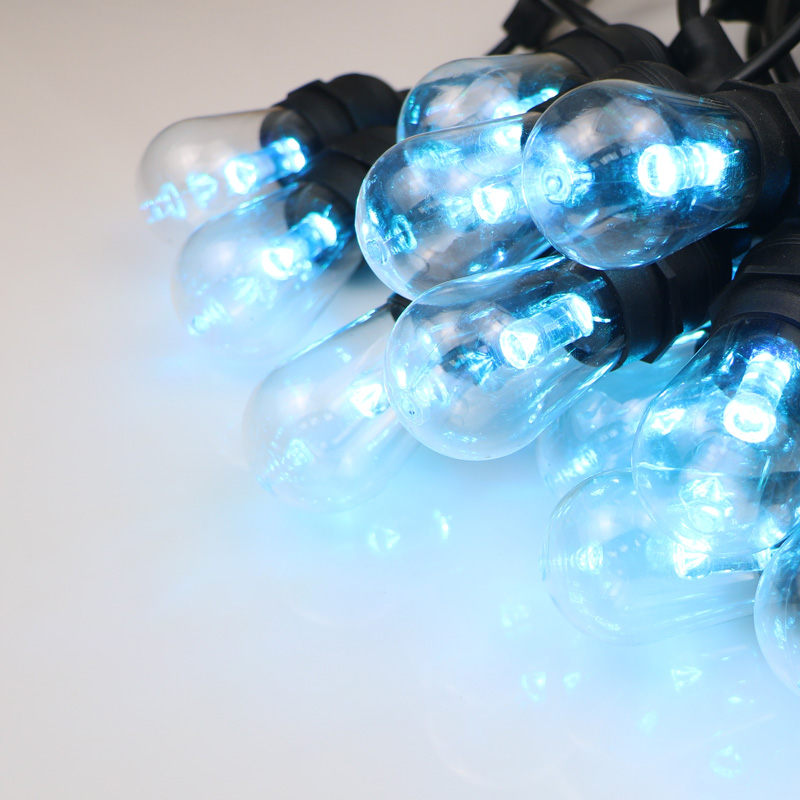 المصابيح سلسلة في الهواء الطلق اللون الأبيض الدافئ لاختيار سلسلة ضوء زينة عيد الميلاد