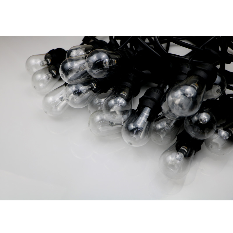 المصابيح سلسلة في الهواء الطلق اللون الأبيض الدافئ لاختيار سلسلة ضوء زينة عيد الميلاد