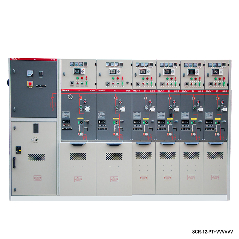 2020 الأكثر مبيعًا الجهد العالي SF6 المعزول بالغاز المضغوط RMU Switchgear 12kv / 24kv