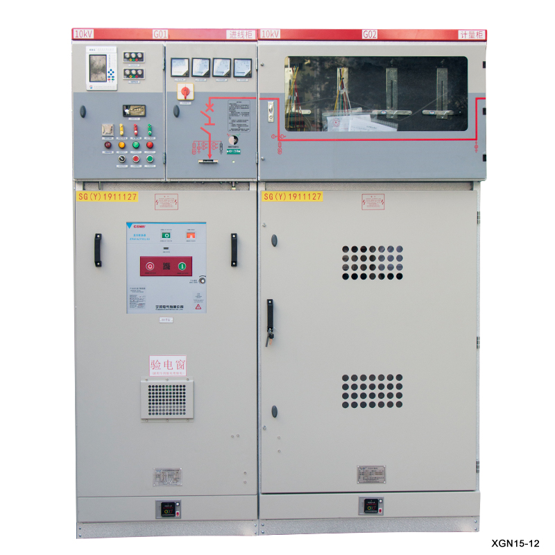 OEM ODM 11KV - 45KV الجهد العالي المعادن المغلقة SF6 الغاز معزول حلقة الوحدة الرئيسية RMU المفاتيح