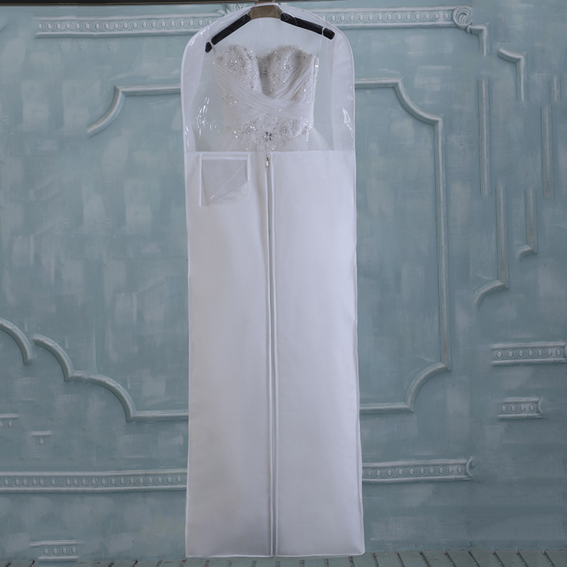 SGW09 مقاومة للغبار نمط مخصص الجودة ثوب الزفاف حقيبة الملابس لحفل الزفاف المستخدمة