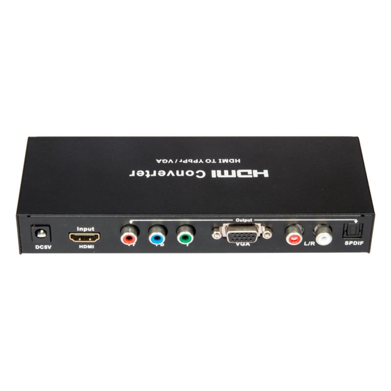 HDMI TO YPbPr / VGA + SPDIF Converter 1080P