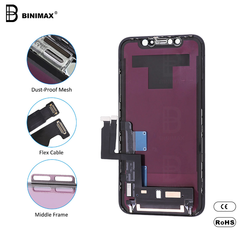 BINIMAX FHD شاشة LCD الهاتف المحمول شاشات الكريستال السائل للملكية الفكرية XR