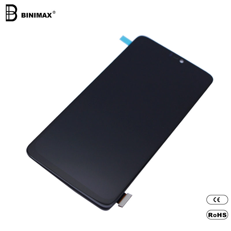 وحدات شاشة LCD للهواتف الذكية تعرض شاشة BINIMAX للهاتف المحمول ONE PLUS 6