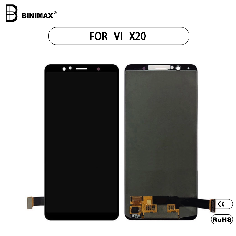 شاشة الهاتف المحمول TFT LCDs شاشة الجمعية BINIMAX لفيفو X20