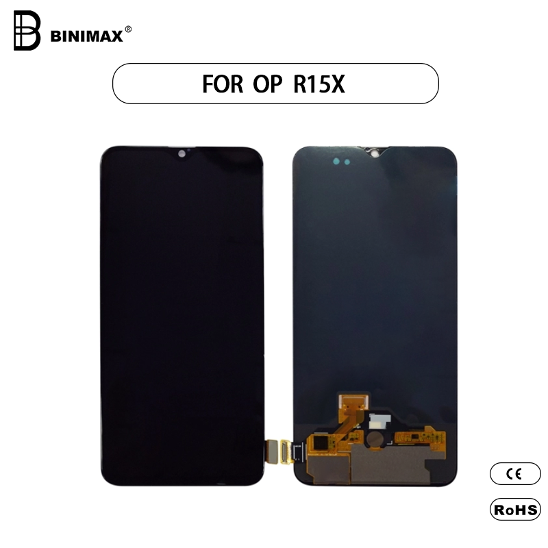 الهاتف المحمول تفت شاشات الكريستال السائل شاشة عرض العلامة التجارية binimax تركيبة مناسبة oppo r15x
