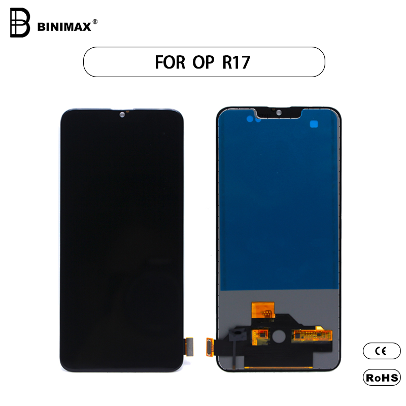 الهاتف المحمول تفت شاشات الكريستال السائل شاشة مجموعة binimax عرض مناسبة oppo R17