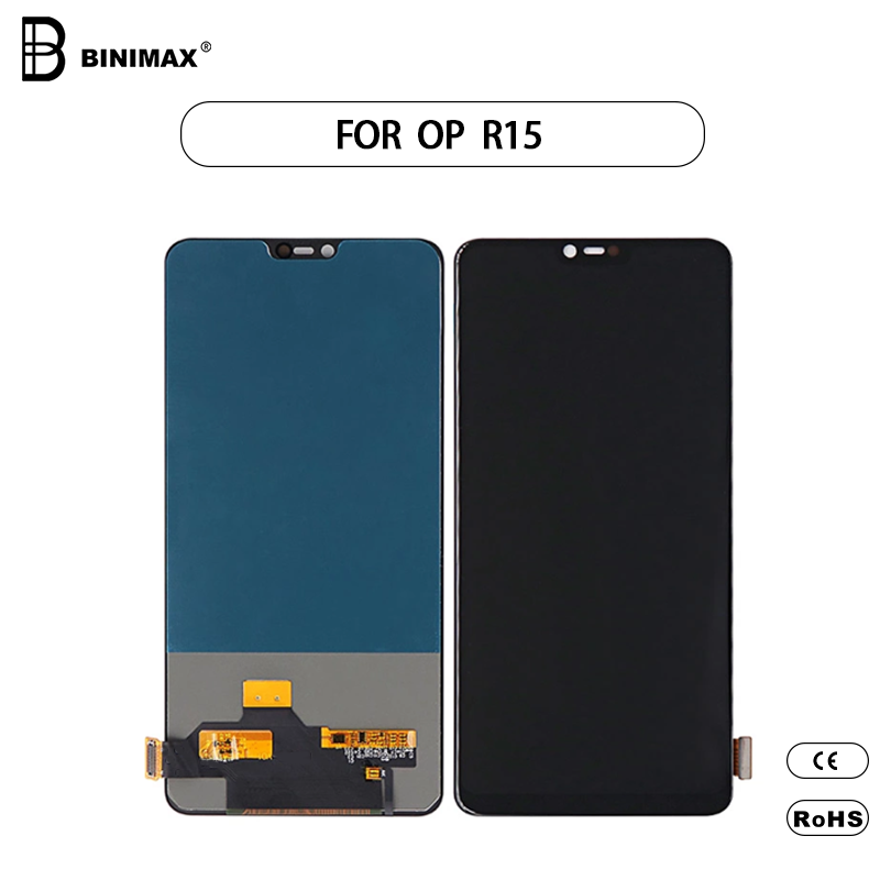 الهاتف المحمول تفت شاشات الكريستال السائل شاشة عرض binimax تركيبة مناسبة oppo R15