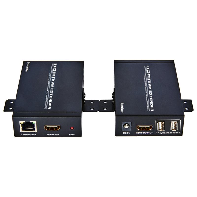 HDMI KVM Extender 60m over single cat5e / 6 Support Full HD 1080P